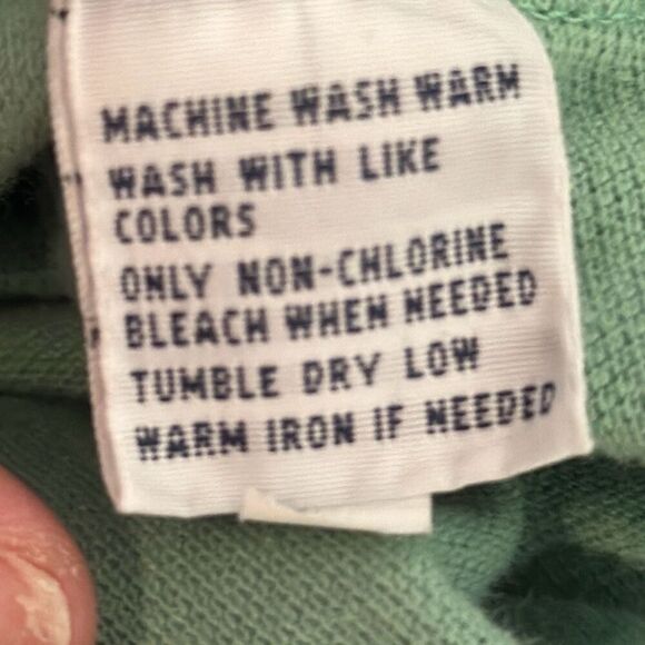 Vintage Polo Ralph Lauren Polo Shirt Men's Mint Green size 3XLT Tall - Picture 7 of 7